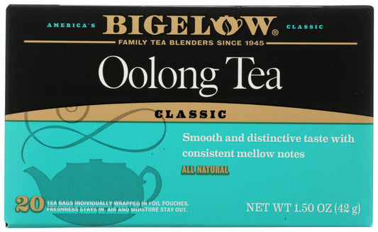 Bigelow Chinese Oolong Tea (6 boxes x20 CT)