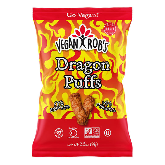 Vegan Rob  Dragon Puffs (12 x 3.5 oz)