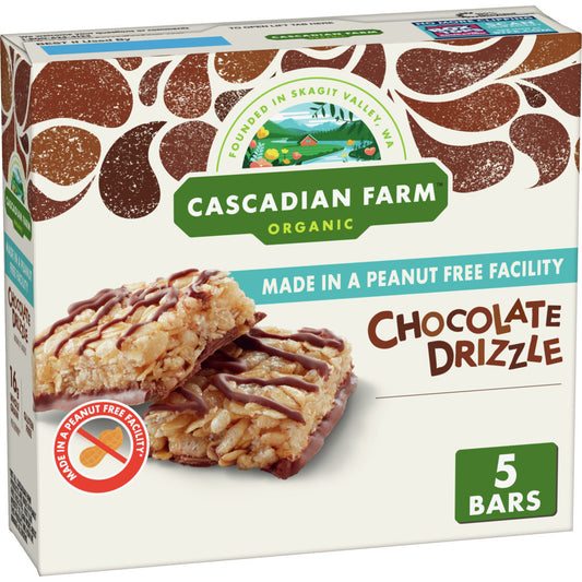 Cascadian Farms Chocolate Drizzle (5 bars per box)