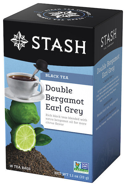 Stash Tea Double Bergamot (6 boxes x18 bags )