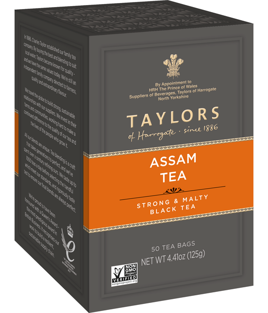 Taylor's  Assam Tea (6 boxes x 50 tea bags)