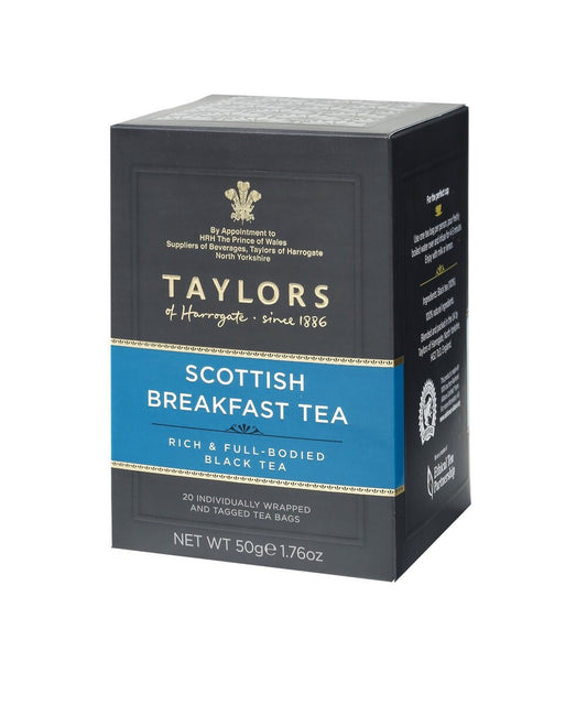 Taylors Of Harrogate Scottish Breakfast Tea (6 boxes x 20BAG )