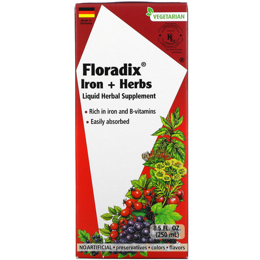 Floradix iron+herbs 8.5 oz