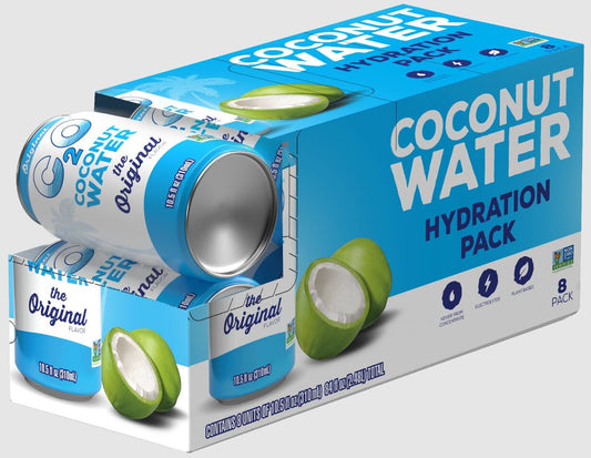 C2O Coconut Water hydrate pk ( 3 x 8 pack )