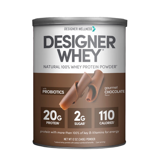 Designer Whey Chocolate Protein Powder 12Oz