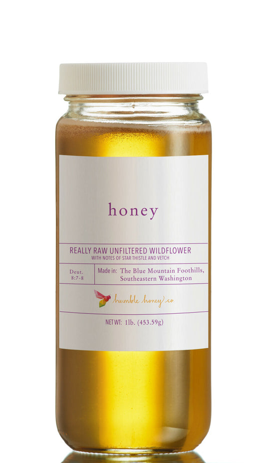 Honey really raw wildflower honey (12 x 1 lb)