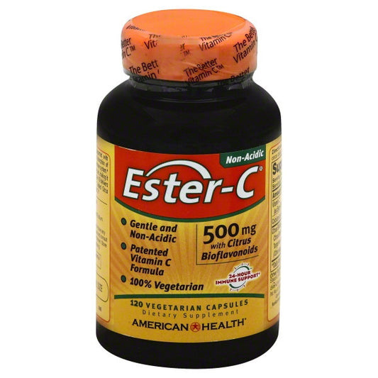 American Health Ester-C 500mg Citrus Bioflavonoids (120 Capsules)