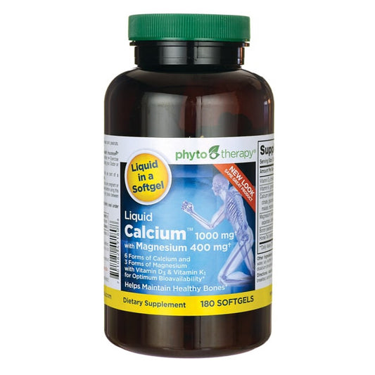 Phyto Therapy Brand Liquid calcium 180 softgels