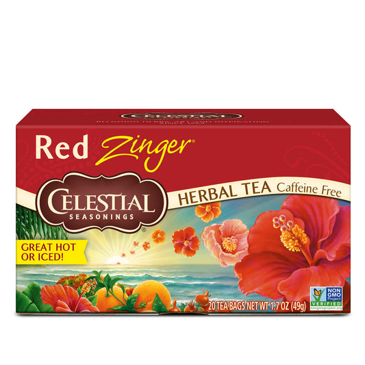 RED ZINGER TEA (6 boxes x 20 bags)