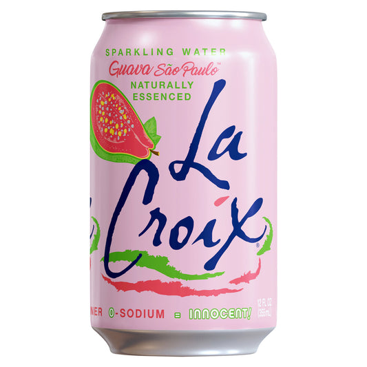 La Croix Sparkling Water Guave Flavored ( 3 cases x 8 per pack )