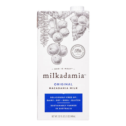 Milkadamia Brand Macadamia Nut Milk (6 Containers x 32 oz)