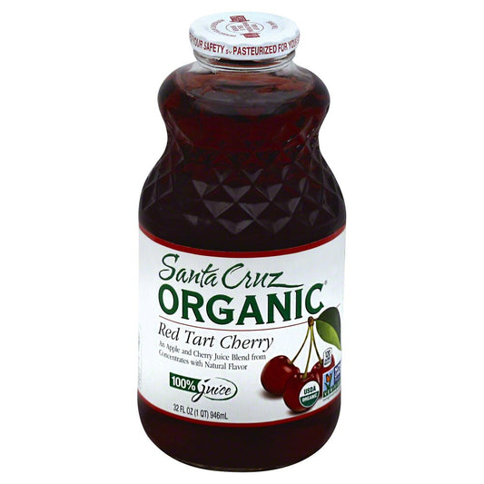 Santa Cruz Brand Organic Red Tart Cherry  (6 Jars x 32 oz)