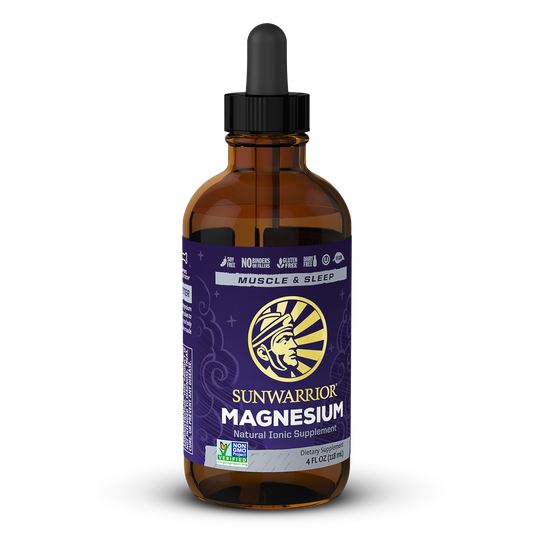 Sunwarrior Magnesium Muscle and Sleep Supplement (4 oz)