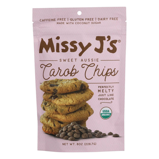 Missy J's carob chips Vegan "Just like chocolate" (6 x 8 oz)