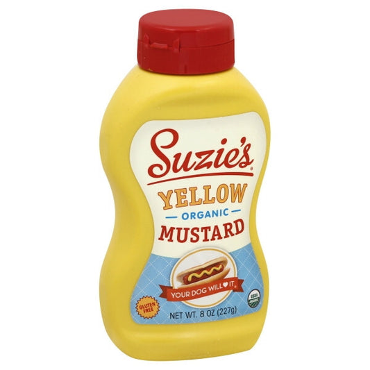 Organic Suzies mustard yellow ( 6 x 8 oz   )