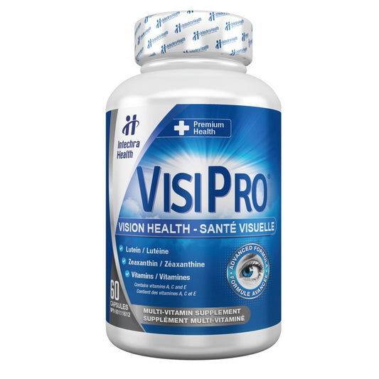 VISIPRO Eye Health Supplement - Vision Support Formula - 60 Capsules